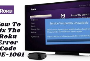 Roku Error Code rge-1001