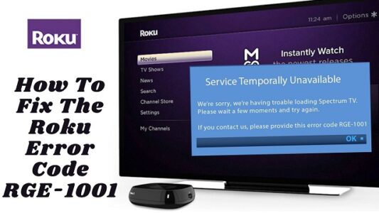 Roku Error Code rge-1001