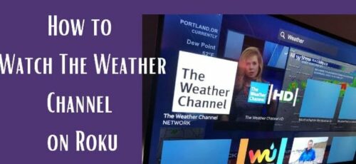 Weather Channel on Roku